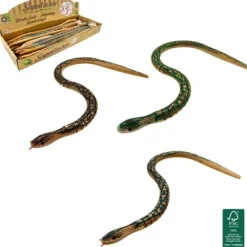 Jeu en bois - Serpent - 50 cm - Couleur Aléatoire