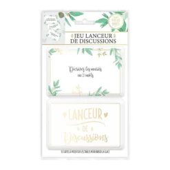 Jeu Lanceur de discussions de mariage - Vive les mariés