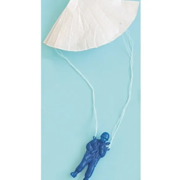 Joujou - Sachet de 12 figurines de parachutistes