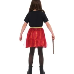Jupe et baguette d'Élève de la maison Gryffondor pour fille - Harry Potter™ - Taille unique