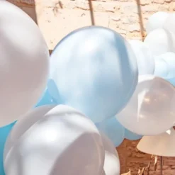 Kit arche 57 ballons - Babyblue