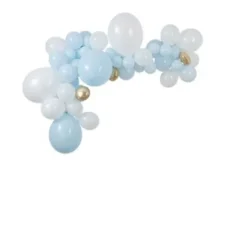 Kit arche 57 ballons - Babyblue