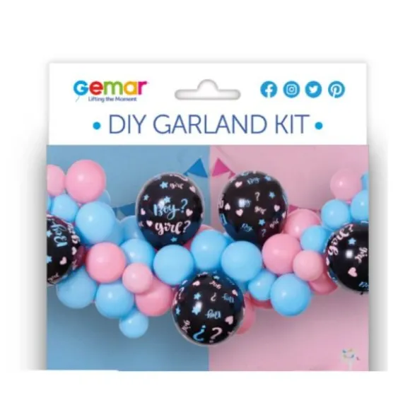 Kit arche à ballons Gender Reveal