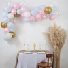 Kit arche 58 ballons - Gender Reveal