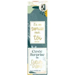 Kit Bouteille Annonce - Cuvée Surprise du Futur Papa - Collection Annonce de Grossesse