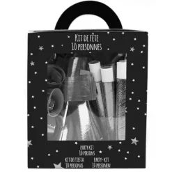 Kit Cotillons 10 personnes - Couleur au choix