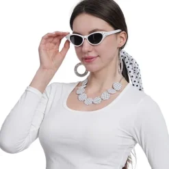 Kit d'accessoires des Années 50 pour femme - Couleur au choix