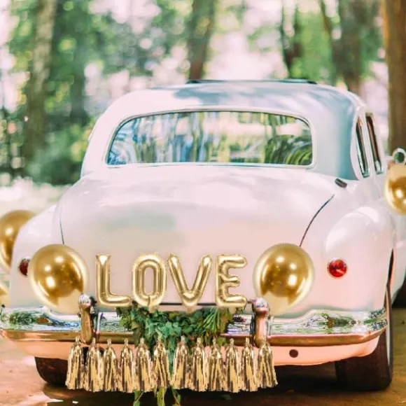 Kit décorations de voiture pour Mariage - Vive les mariés