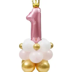Kit de ballons - 1er anniversaire - Couleur au choix