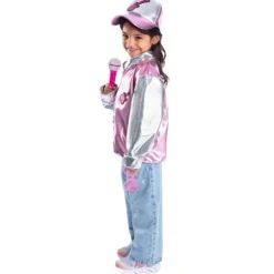 Kit de déguisement de Pop Star pour fille - Taille unique