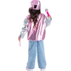 Kit de déguisement de Pop Star pour fille - Taille unique