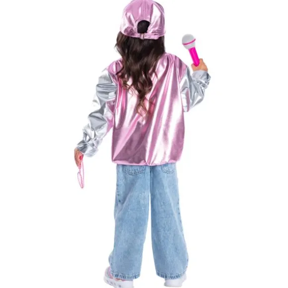Kit de déguisement de Pop Star pour fille - Taille unique