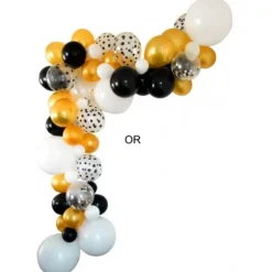 Kit Guirlande de 50 Ballons Organiques de 5 mètres - Couleur au Choix