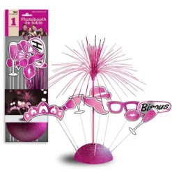 Kit Photobooth de table avec socle et 8 Accessoires - Couleur au choix