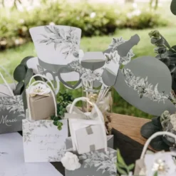 Kit Photobooth FSC® - 11 pièces - Collection Greenery