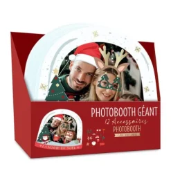 Kit Photobooth géant - 13 pièces - La Magie de Noël
