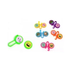 Lanceur avec 2 disques - 5 cm - Couleur Aléatoire