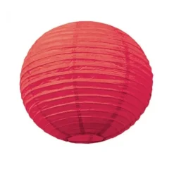 Lanterne Japonaise en Papier Rouge - 50 cm