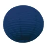 Lanterne Japonaise en Papier Bleu Nuit - 35 cm