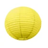 Lanterne Japonaise en Papier Jaune - 35 cm