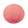 Lanterne Japonaise en Papier Corail - 35 cm