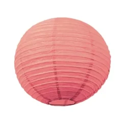 Lanterne Japonaise en Papier Rouge - 15 cm