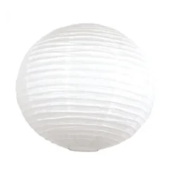 Lanterne Japonaise en Papier Blanche - 35 cm