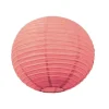 Lanterne Japonaise en Papier Corail - 50 cm
