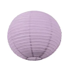 Lanterne Japonaise en Papier Lavande - 35 cm
