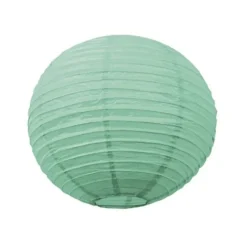 Lanterne Japonaise Vert Menthe - 35 cm