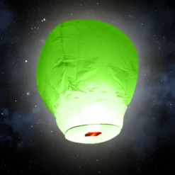 Lanterne volante "ballon" - Vert