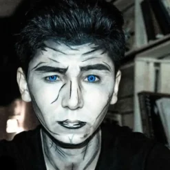 Lentilles Fantaisies - Bleu - Wolf - 1 Jour (Sans correction)
