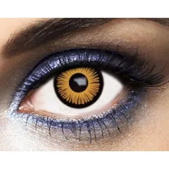 Lentilles Fantaisies - Jaune - Edward - 1 Jour (Sans correction)