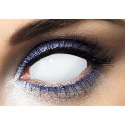 Lentilles Sclera "All Blind" - 1 an (sans correction)