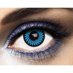 Lentilles " Zoom In " - Bleu (sans correction) - 1 Jour