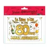 Livre d'Or - 80 ans - Couleur Aléatoire