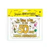 Livre d'Or - 50 Ans - Couleur Aléatoire