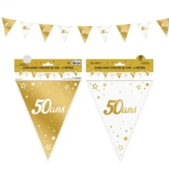 Livre d'Or Blanc, Noir & Or - Anniversaire - Age au Choix