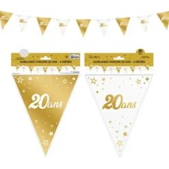 Livre d'Or Blanc, Noir & Or - Anniversaire - Age au Choix
