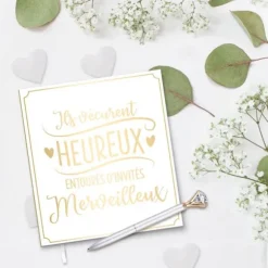 Livre d'Or de Mariage - Vive les mariés