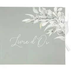 Livre d'or de 68 pages FSC® - 22 x 19,5 cm - Collection Greenery