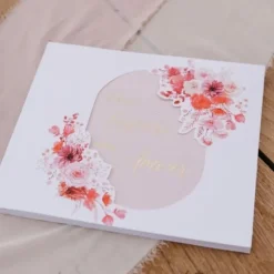 Livre d'or de 70 pages "Pour toujours mon amour" FSC® - 21 x 18,5 cm - Collection Love to Love