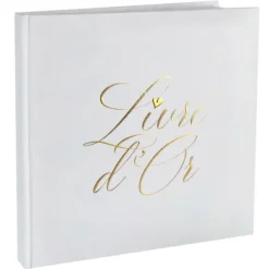 Livre d'or de 20 pages - 24 x 24 cm