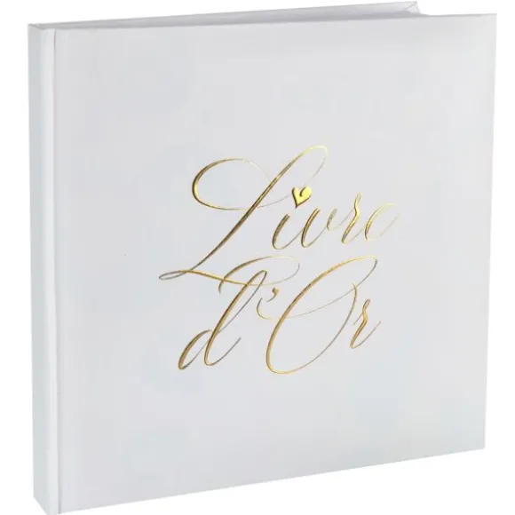 Livre d'or de 20 pages - 24 x 24 cm