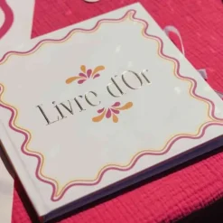 Livre d'or de 68 pages - 21 x 20 cm - Collection Pink Lemonade