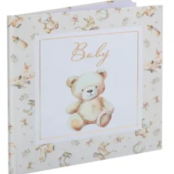 Livre d'or de 20 pages - 24 x 24 cm - Collection Little Teddy