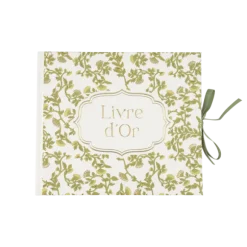 Livre d'or de 68 pages - 22 x 19 cm - Collection Botanica Verde