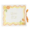 Livre d'or de 68 pages - 22 x 19 cm - Collection Fizz Agrume