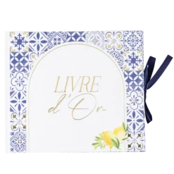 Livre d'or de 68 pages - 22 x 19 cm - Collection Dolce Vita