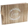Livre d'or en bois - Collection Mariage Naturel